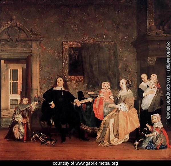 Burgomaster Gillis Valckenier and his Family 1675