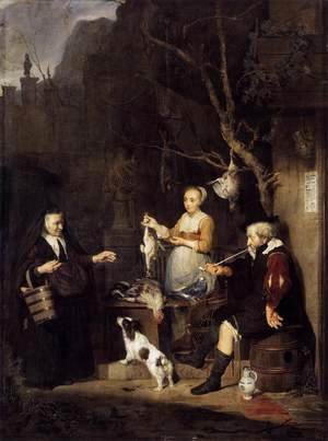 The Poultry Seller 1662