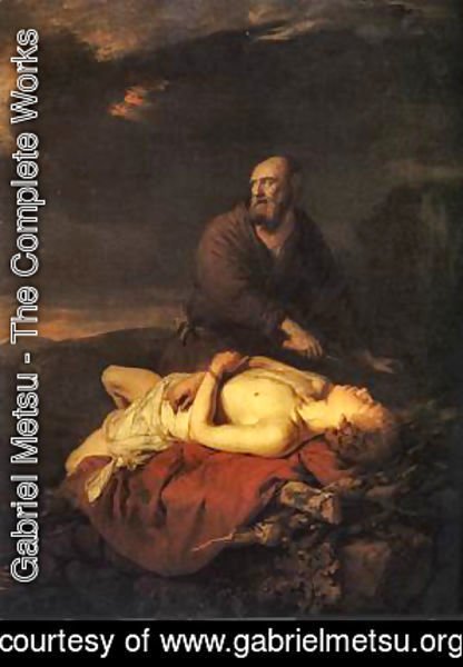 Gabriel Metsu - The Sacrifice of Isaac