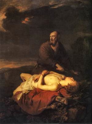 Gabriel Metsu - The Sacrifice of Isaac