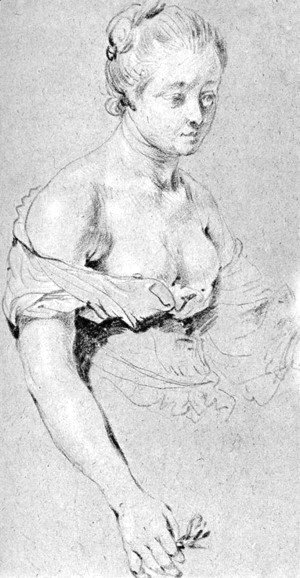 Gabriel Metsu - Woman Figure